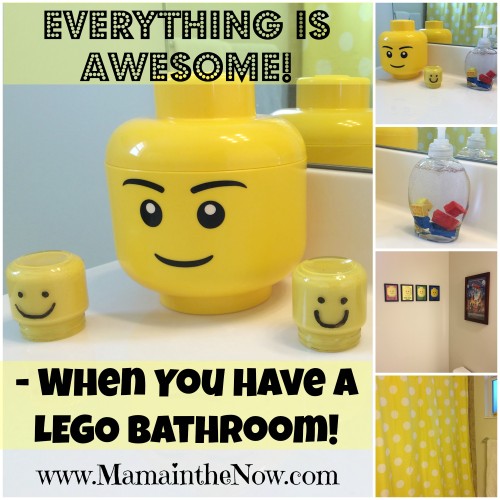 Everything is Awesome When You Have a LEGO Bathroom