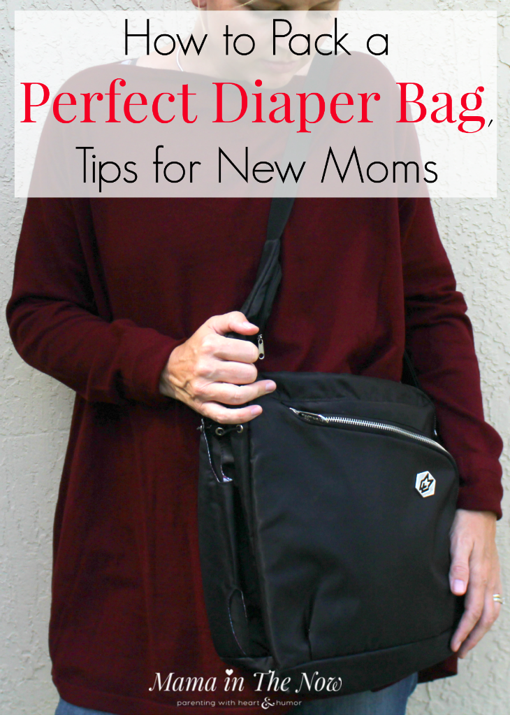 How to Pack a Perfect Diaper Bag. Tips for New Moms